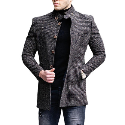 New Men's Fashion Personality Casual Jacket