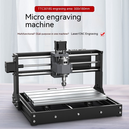 Mini-CNC-Holzbearbeitungs- und Graviermaschine für präzises Gravieren und Fräsen