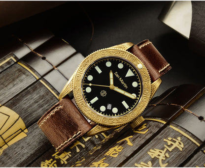 Stylish bronze diving watches