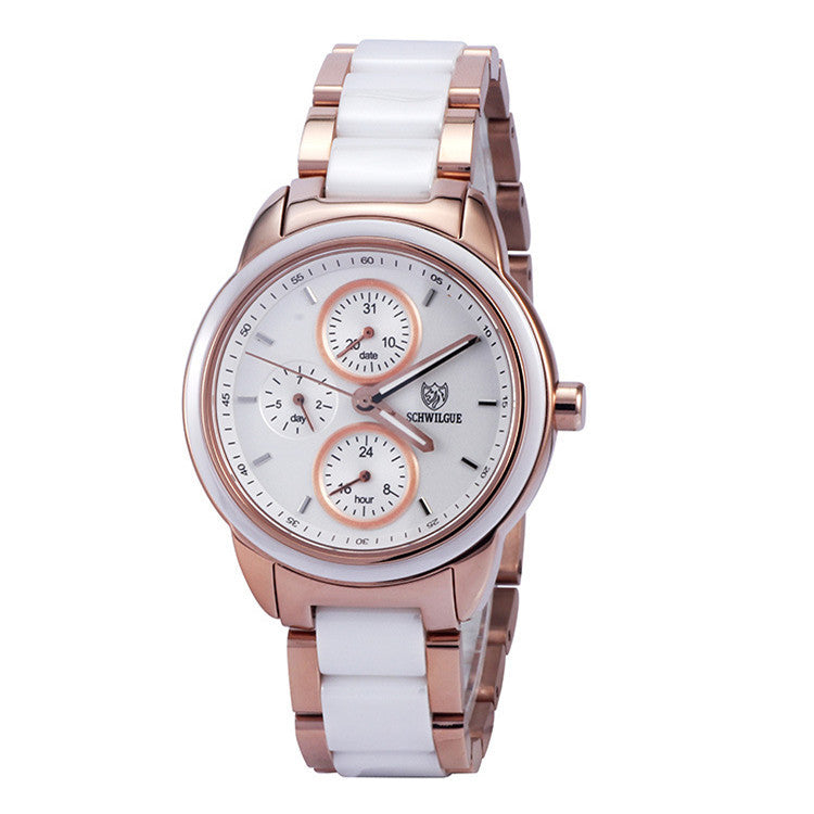 Stylish New Ladies Quartz Watch with Bracelet – Trendy and Elegant