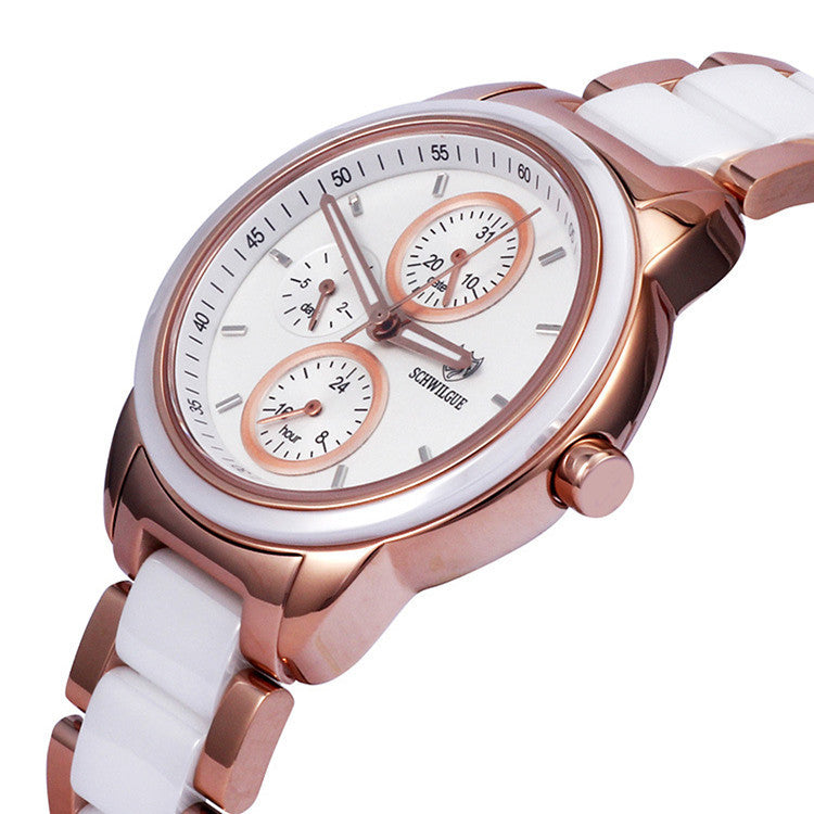 Stylish New Ladies Quartz Watch with Bracelet – Trendy and Elegant