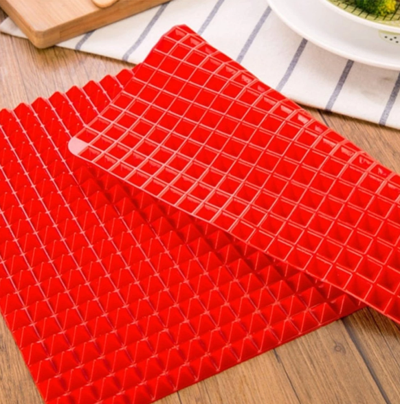 Anti-plak piramide pan mat