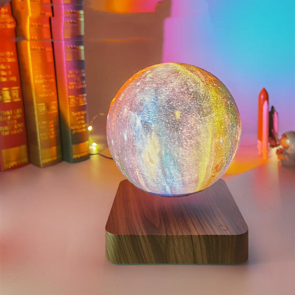 Floating galaxy lamp