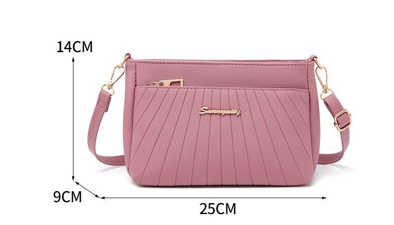 Fashion Rhombus Shoulder and Crossbody Bag