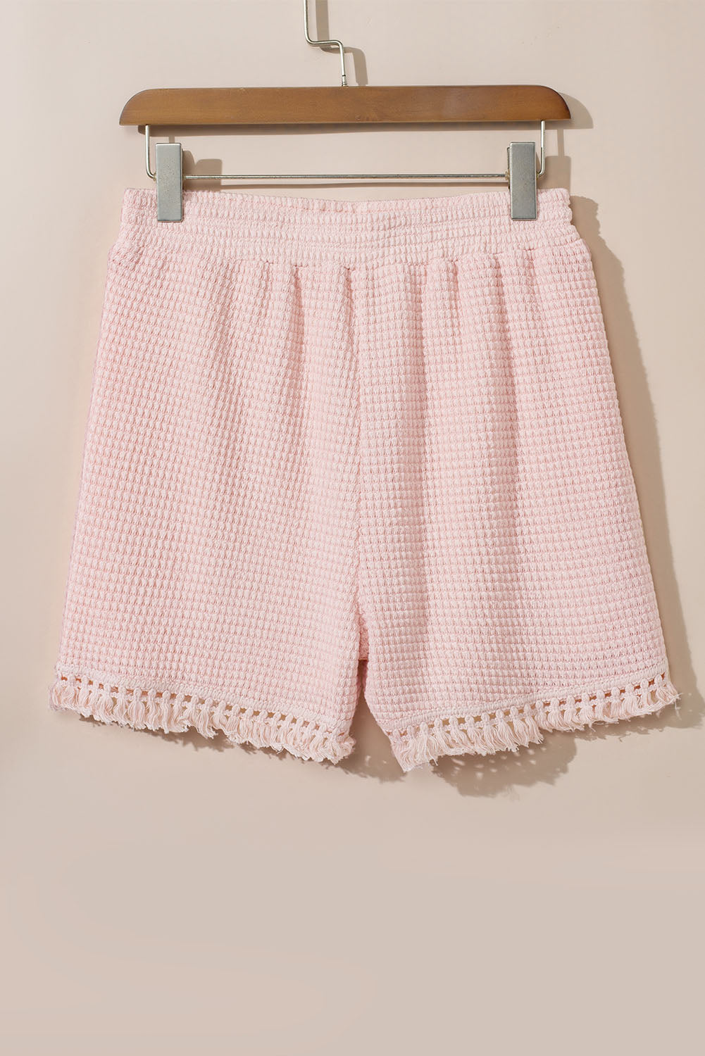 Pink two-piece clothing set short