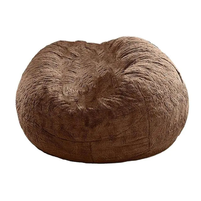 Heat Up Your Winter with the Luxury Faux Fur Lounge Beanbag – Where Comfort Becomes Queen!