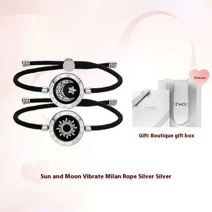 Sun-Moon Smart Link Bracelet with Sensing Technology | Always Connected, Wherever You Are