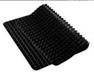 Anti-plak piramide pan mat