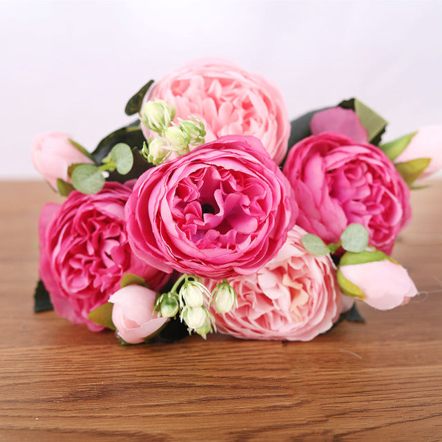 Artificial flowers bouquet