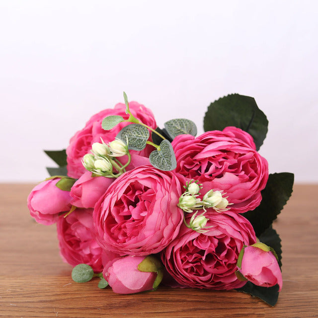 Artificial flowers bouquet