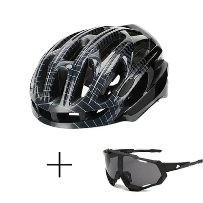 Racing bike helmet aero