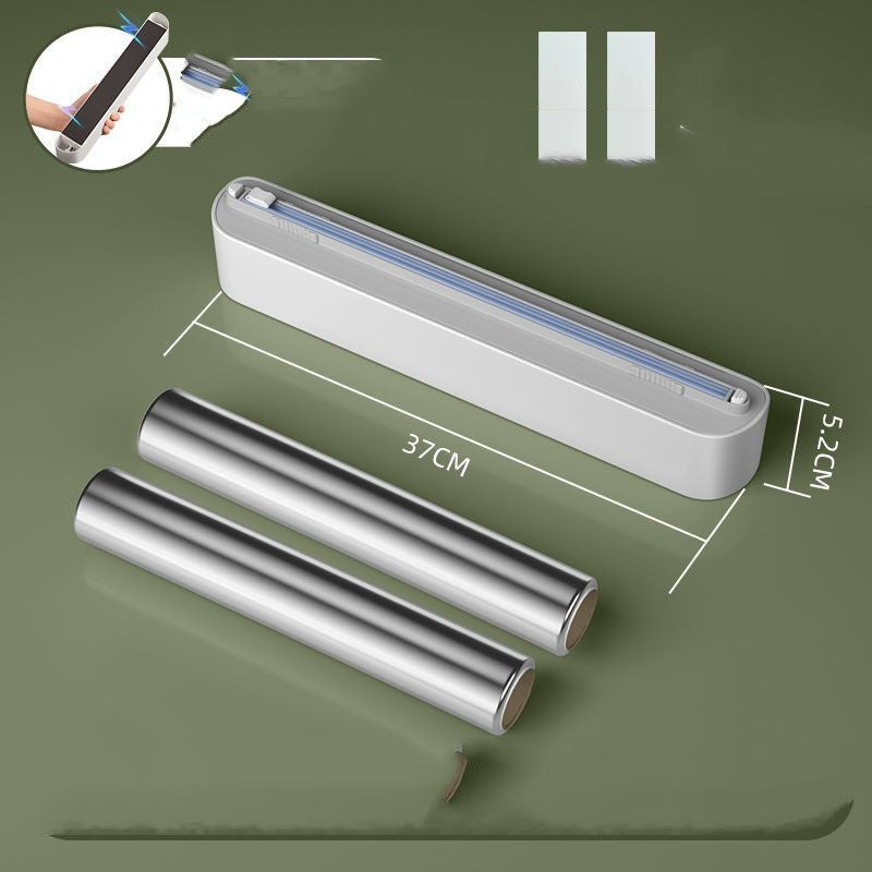 Kunststoff-Folienschneider für Kühlschrank, magnetische Absaugung