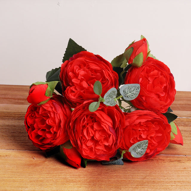 Artificial flowers bouquet