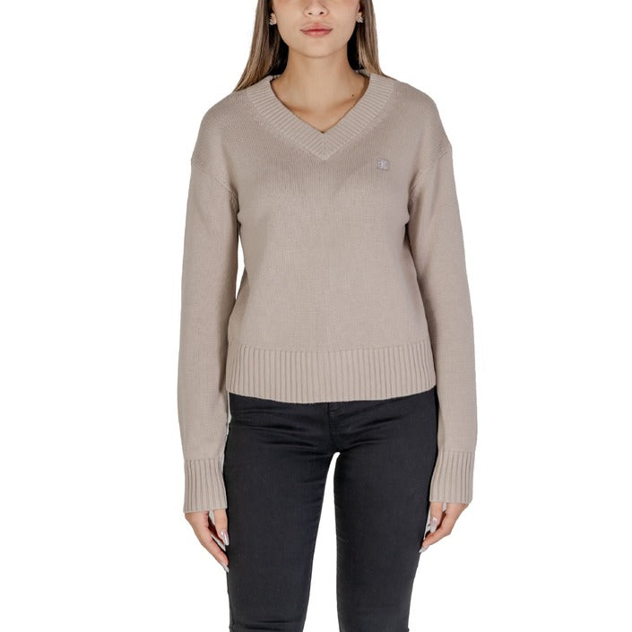 Calvin Klein Damenstrickwaren – Stylischer und bequemer Pullover für Herbst und Winter