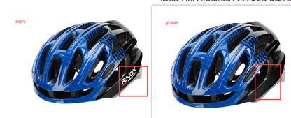 Racing bike helmet aero