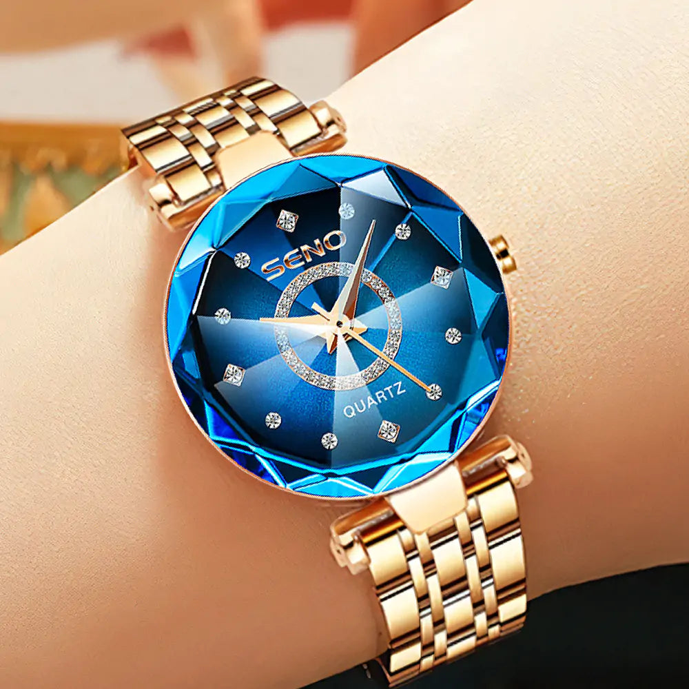 Quartz Diamand Horloge