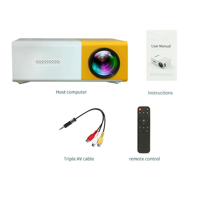 HomeLedProjector – Miniprojektor für zu Hause