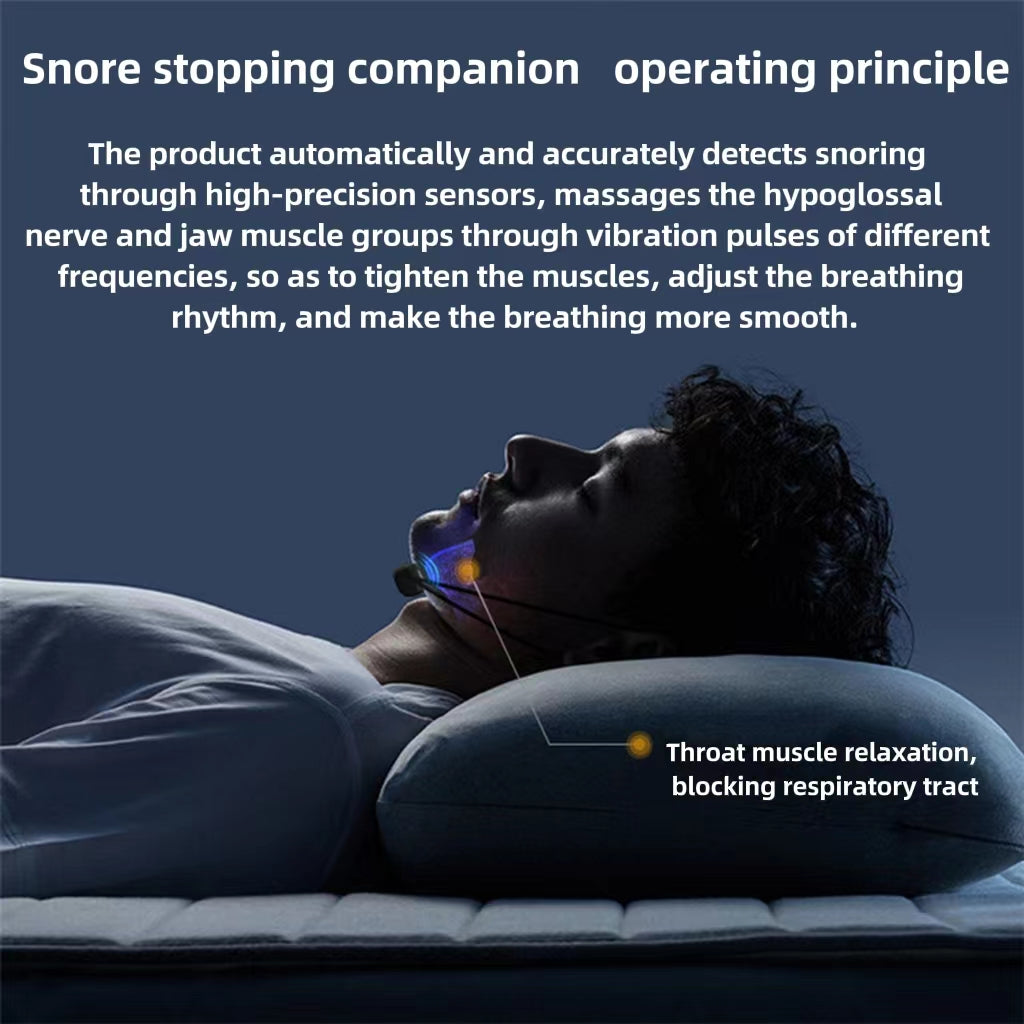 Anti snoring EMS Pulse device