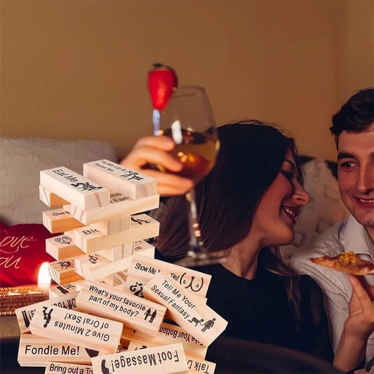 Intimate Block Game for Couples – The Ultimate Game for Valentine's Day Evening