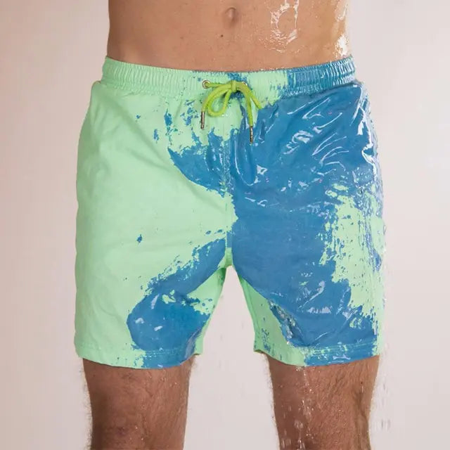 Farbwechselnde Herren-Badeshorts