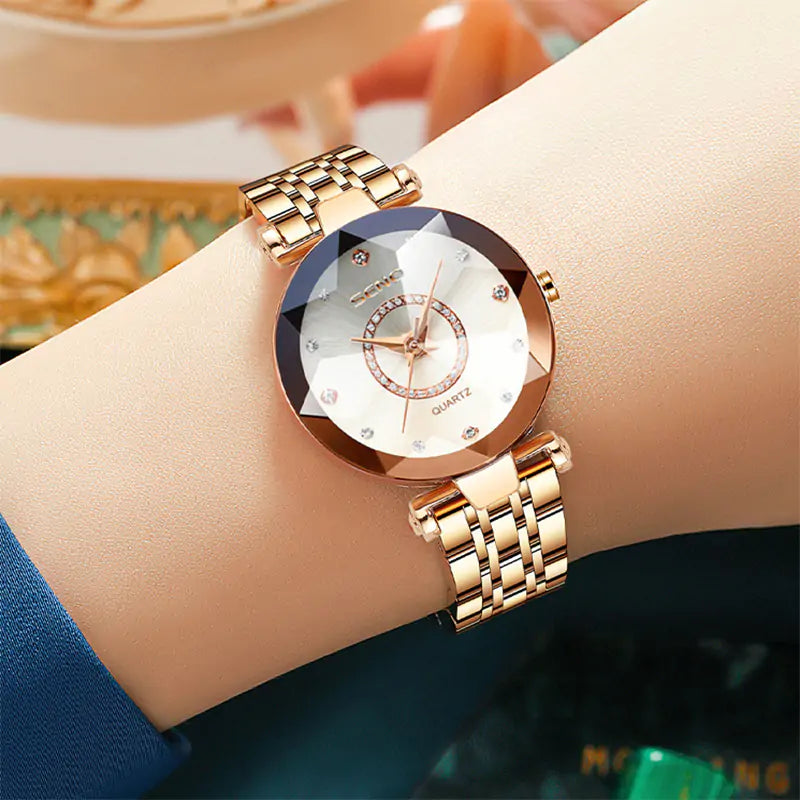 Quartz Diamand Horloge