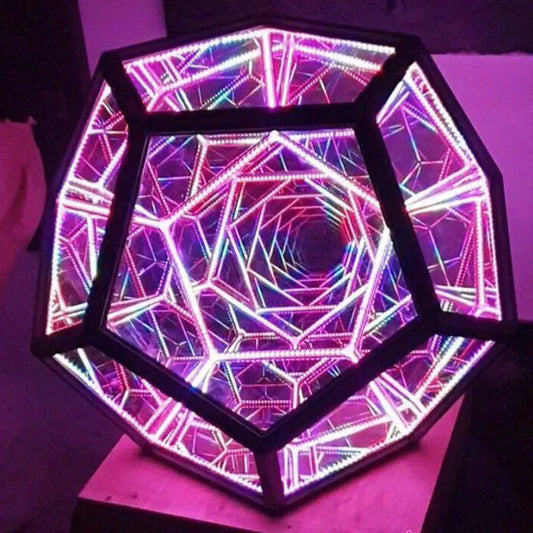 The InfiniteX Dodecahedron lamp