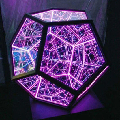 The InfiniteX Dodecahedron lamp