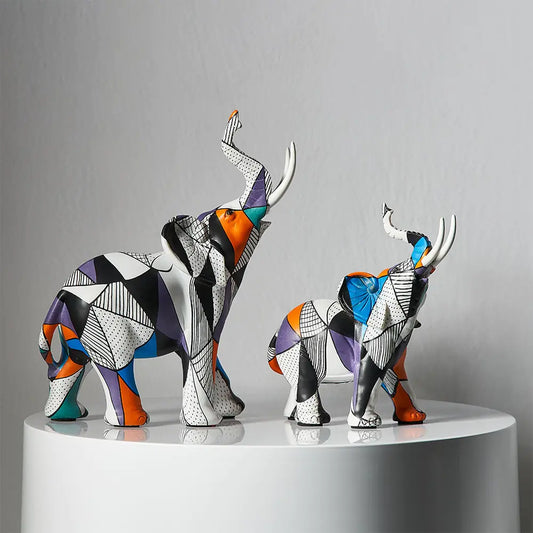 Sculpturen & Beeldjes Moderne Decoratie olifanten