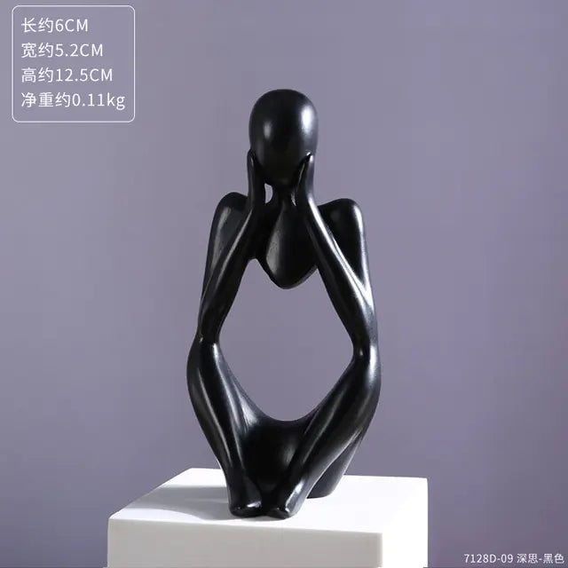 Resin Statues Floating Coffee Cup Art Sculpture Decoration