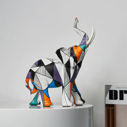 Sculptures &amp; Figurines Modern Decoration elephants