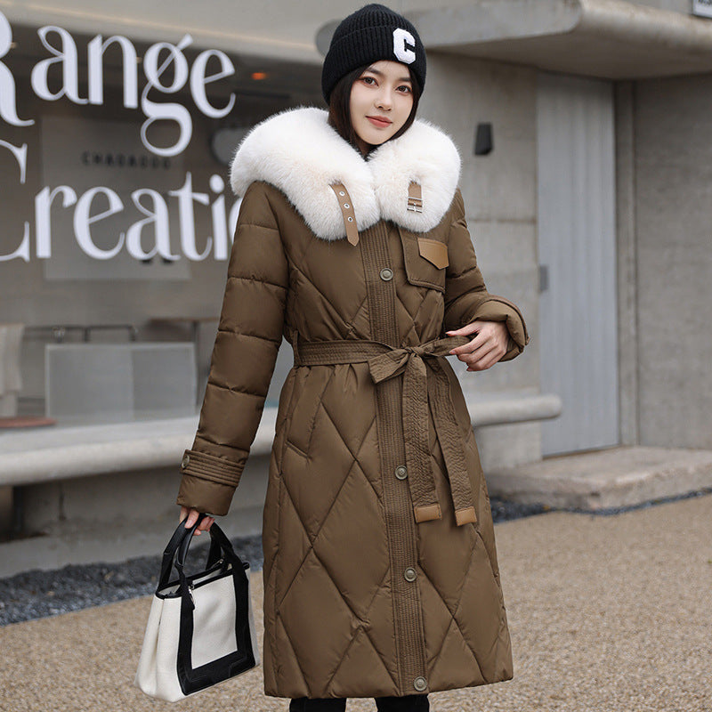 Luxury Women's Parka Winter Coat - Stylish and Warm Winter Clothing