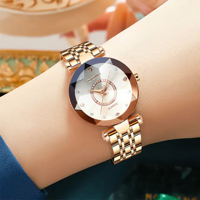 Quartz Diamand Horloge