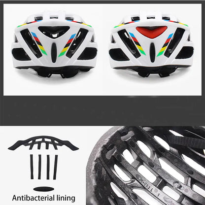 Racing bike helmet aero