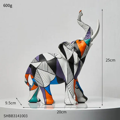 Sculptures &amp; Figurines Modern Decoration elephants