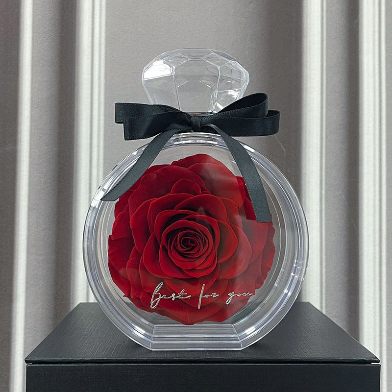 Eternal Rose in Glass Box – Perfect Valentine's Day Gift