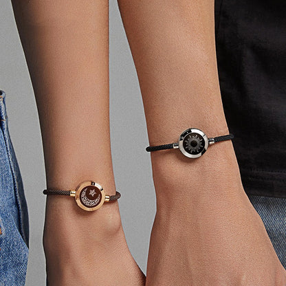 Sun-Moon Smart Link Bracelet with Sensing Technology | Always Connected, Wherever You Are