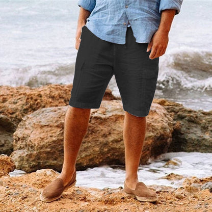 Hawaiian cotton/linen shorts