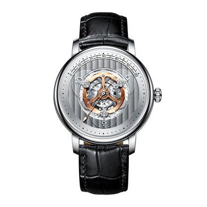 Small Men's Watch with Open Heart: Elegance and Precision in One