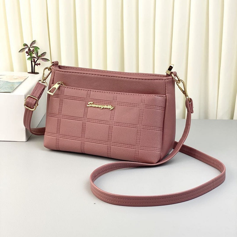 Fashion Rhombus Shoulder and Crossbody Bag