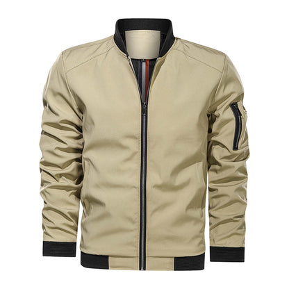 Spring/Autumn casual bomber jacket slim style