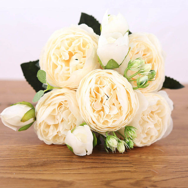 Artificial flowers bouquet