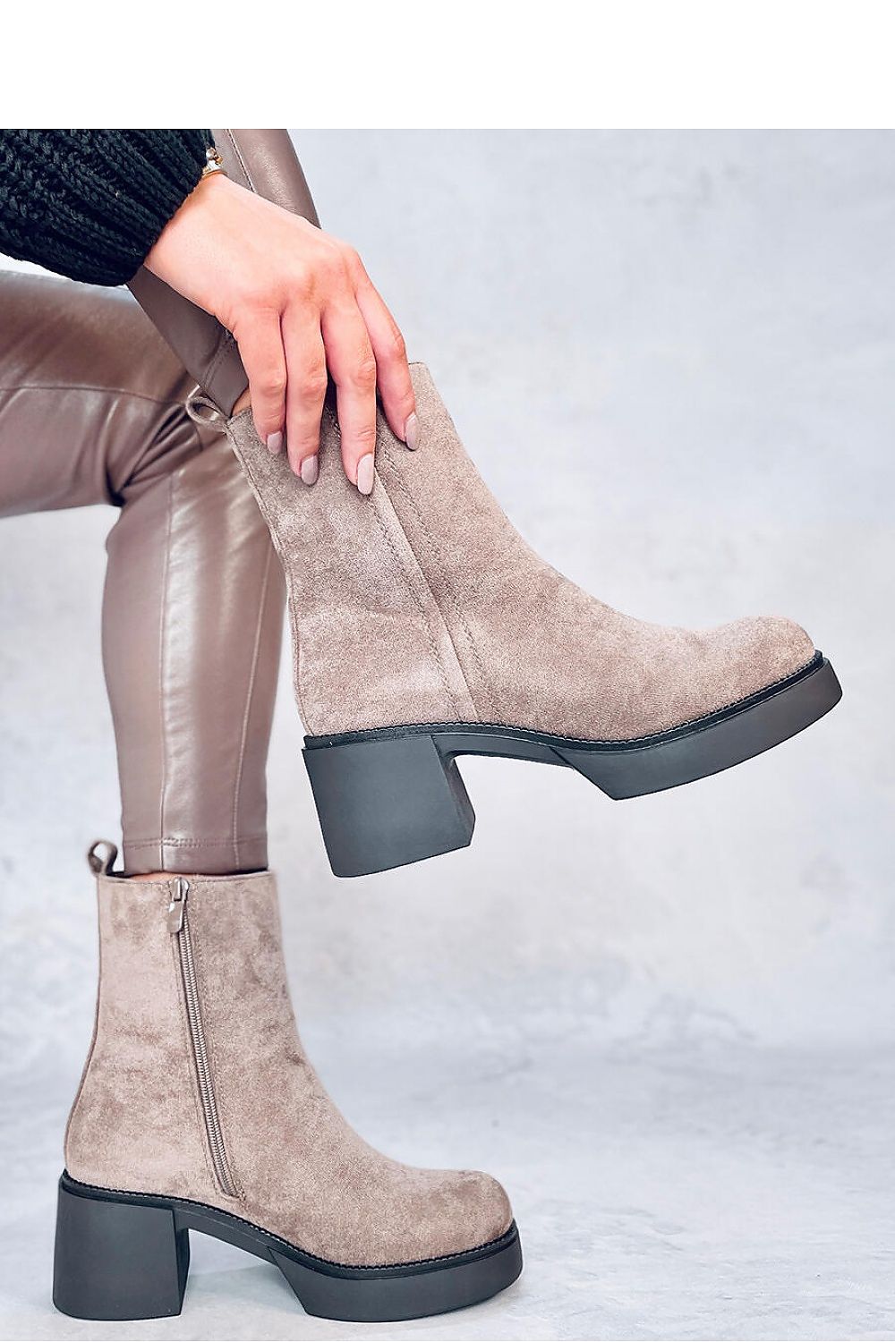 High heel boots model 187368 Inello