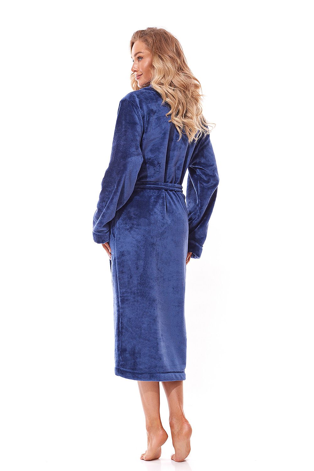 Long dressing gown model 188081 L&amp;L collection