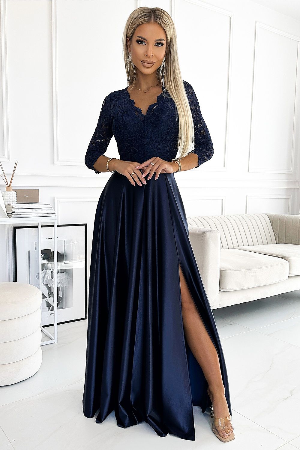 Langes Kleid Modell 193523 Numoco