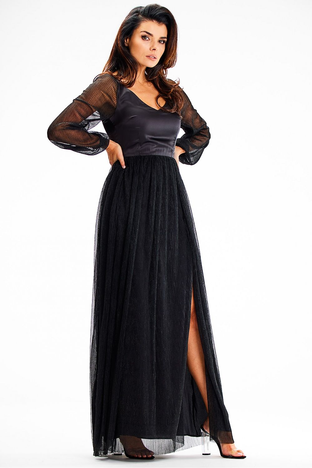 Langes Kleid Modell 189440 awama