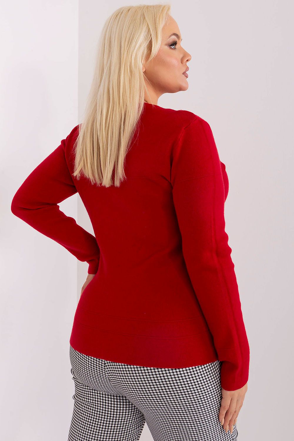 sweater plus size model 190072 Factory Price