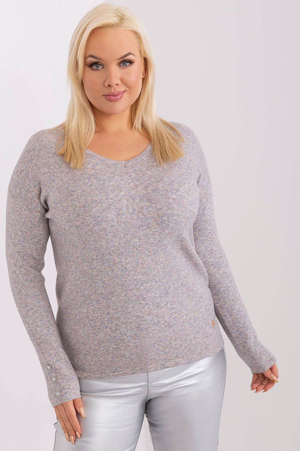 sweater plus size model 190091 Factory Price