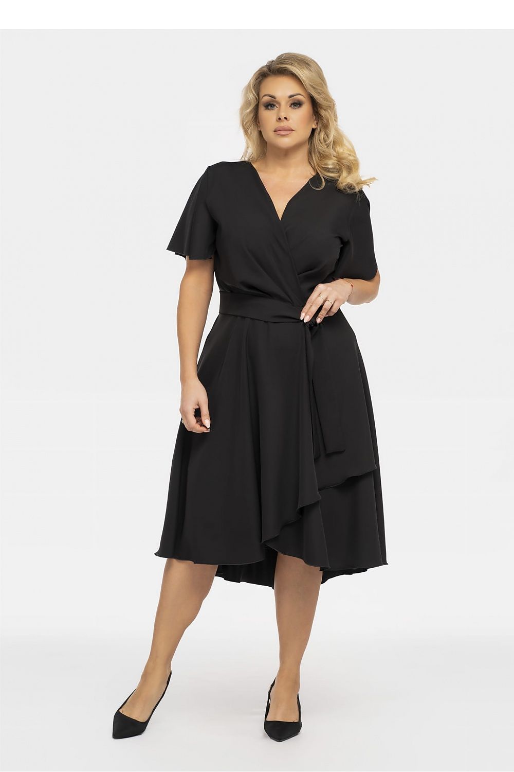  Plus size jurk model 190951 Karko 