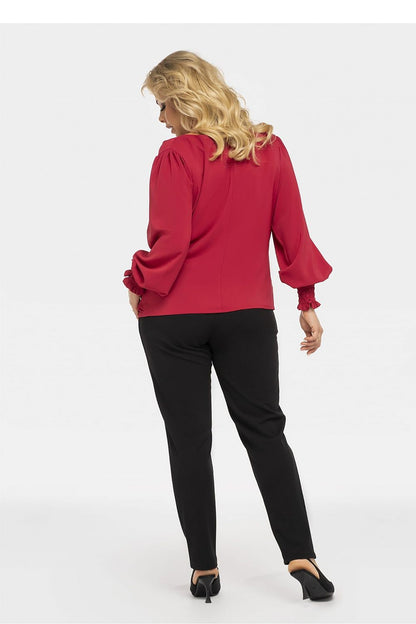  Plus size blouse model 190971 Karko 