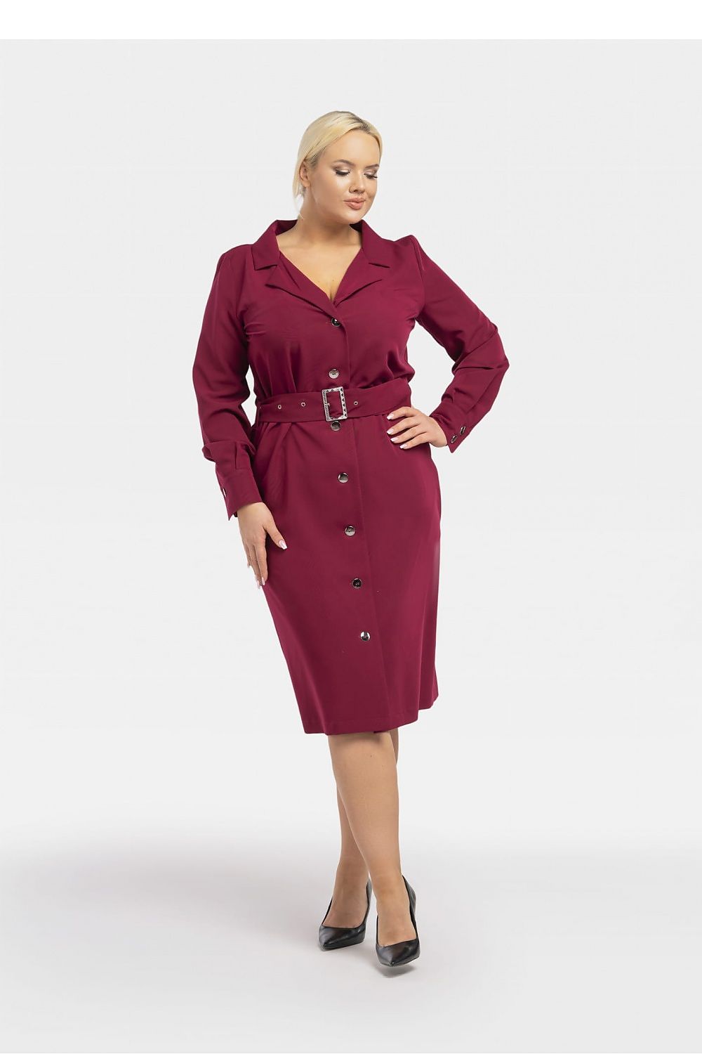  Plus size jurk model 193902 Karko 